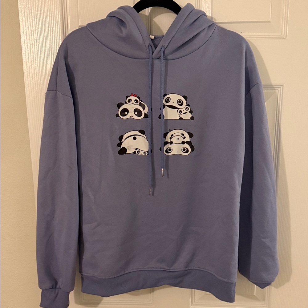 Cute Panda Graphic Hoodie